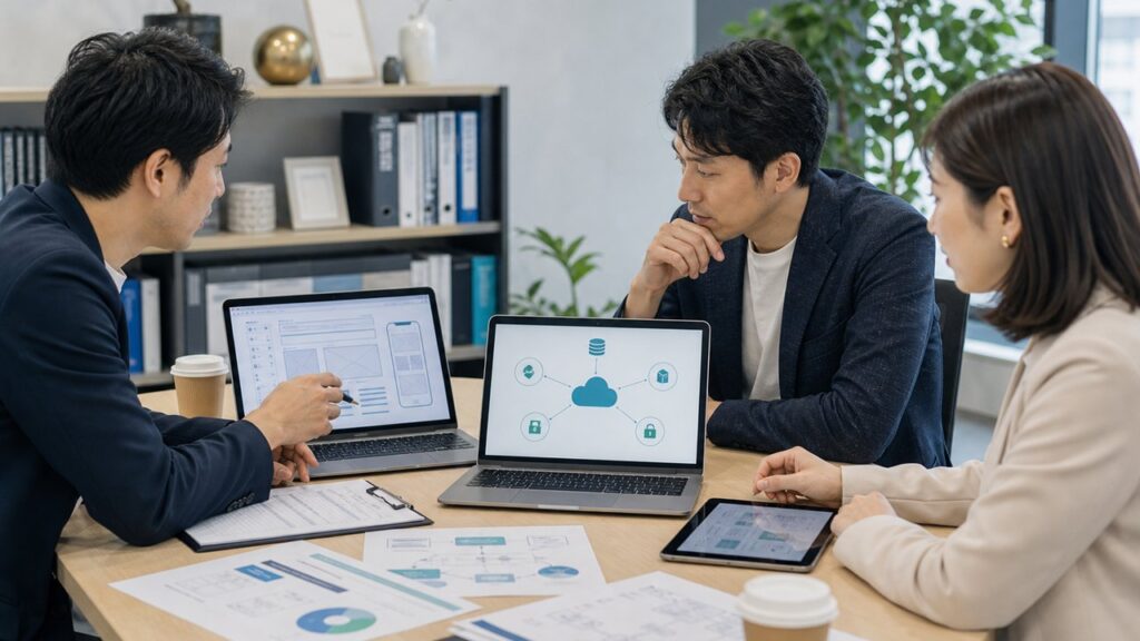 Web制作・EC支援会社のM&Aでデジタル資産移管を整理する事例画像