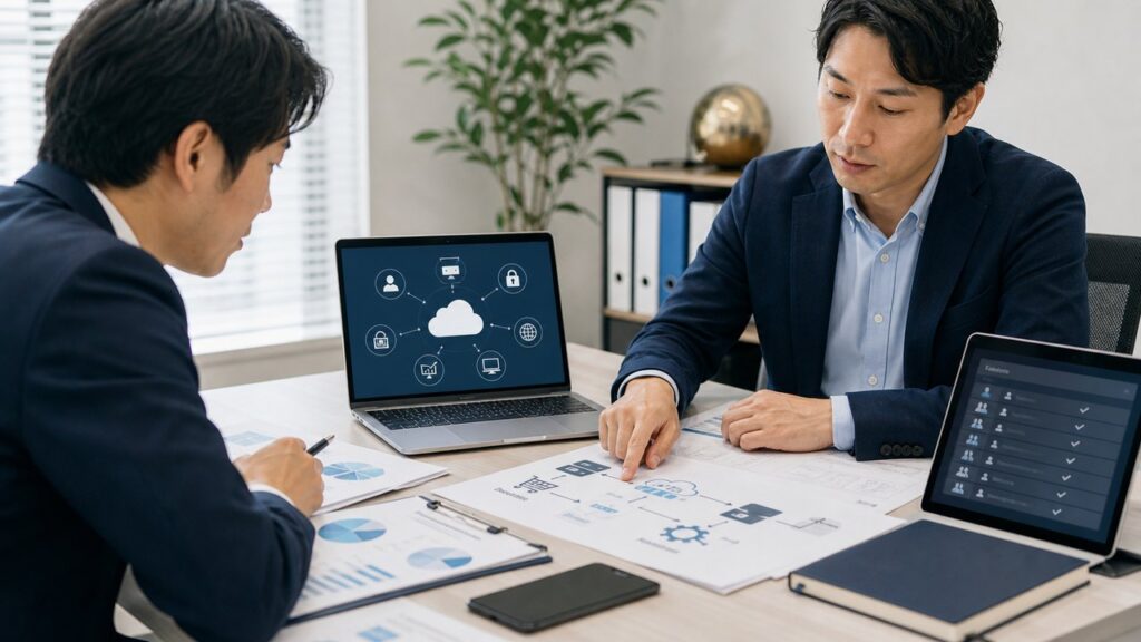 Web制作・SaaS・クラウド運用会社のM&Aでアカウント権限を整理するコラム画像